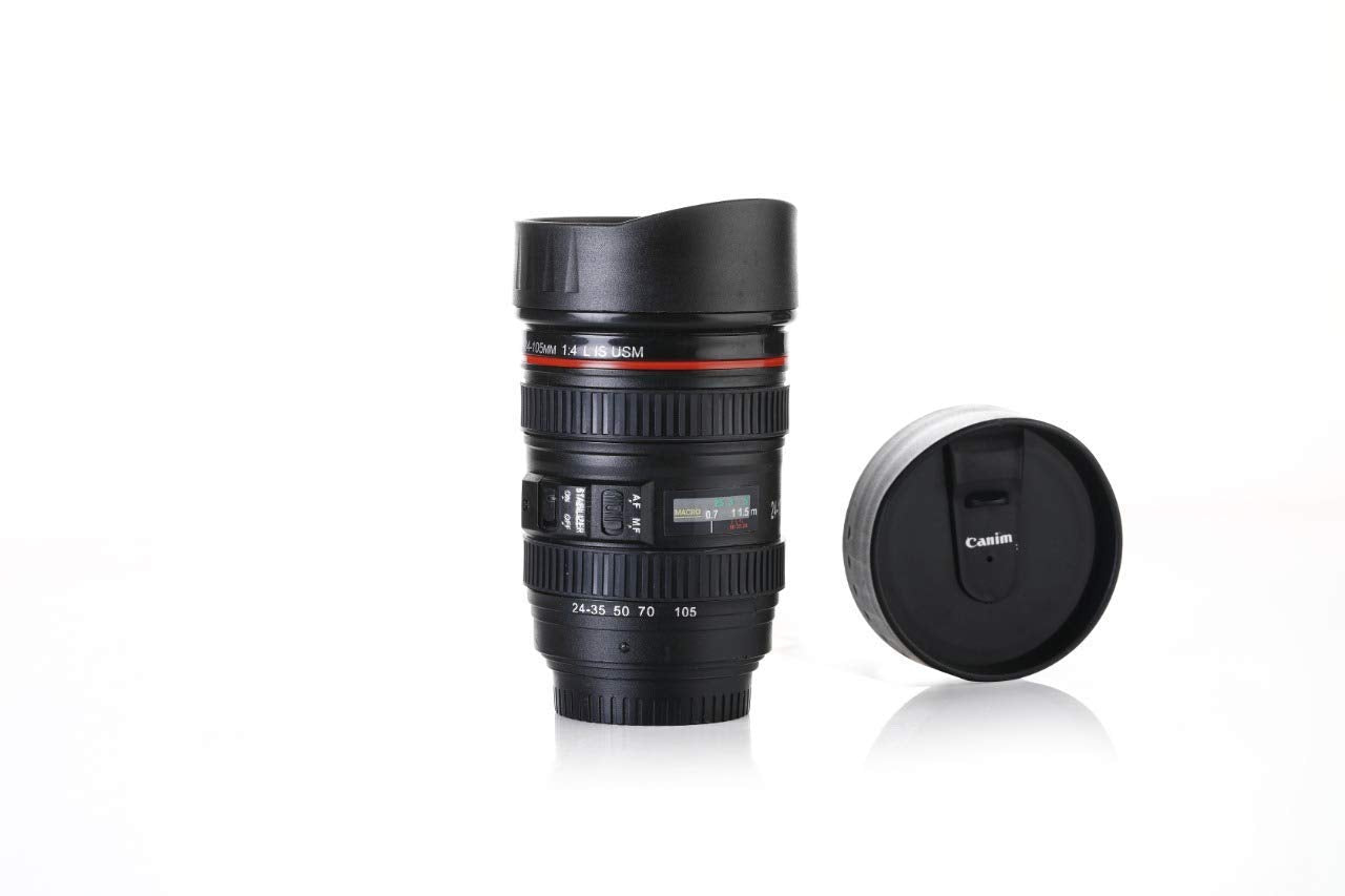 Camera Lens Shaped Coffee Mug