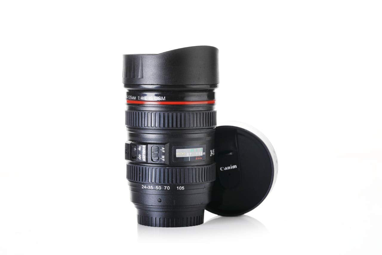 Camera Lens Shaped Coffee Mug